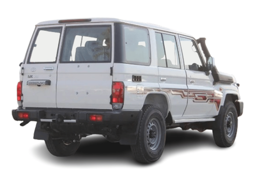 Toyota Land Cruiser 70 ECTWFR006 – 2024 TLC76 5 Doors Hardtop E Grade  – 4.5L Diesel Manual – White