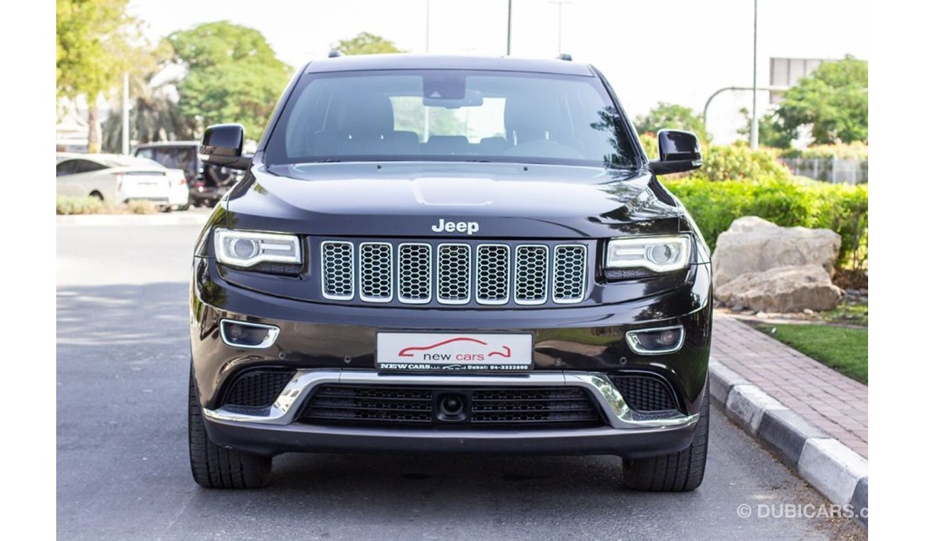 جيب جراند شيروكي JEEP GRAND CHEROKEE SUMMIT - F.S.H - 2015 - GCC - 1755 AED/MONTHLY - UNDER AL FUTTAIM WARRANTY