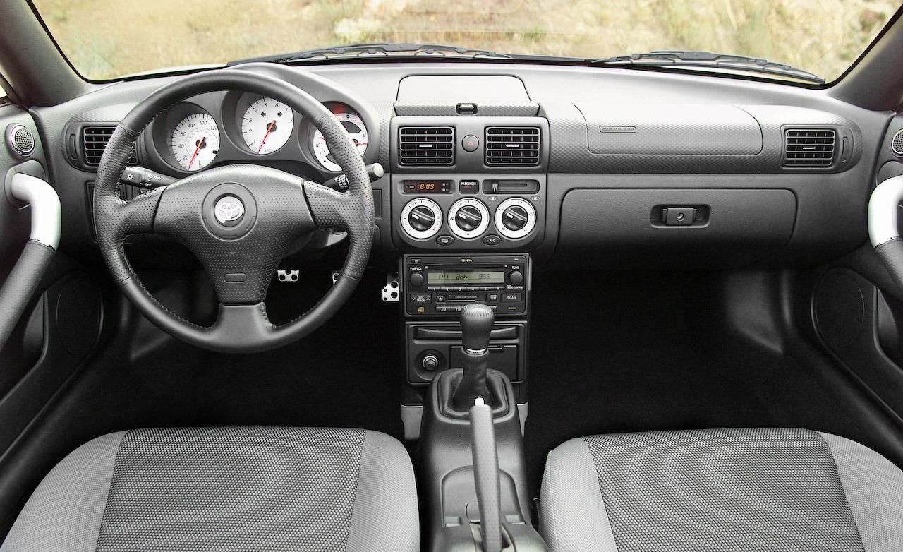 Toyota MR 2 interior - Cockpit