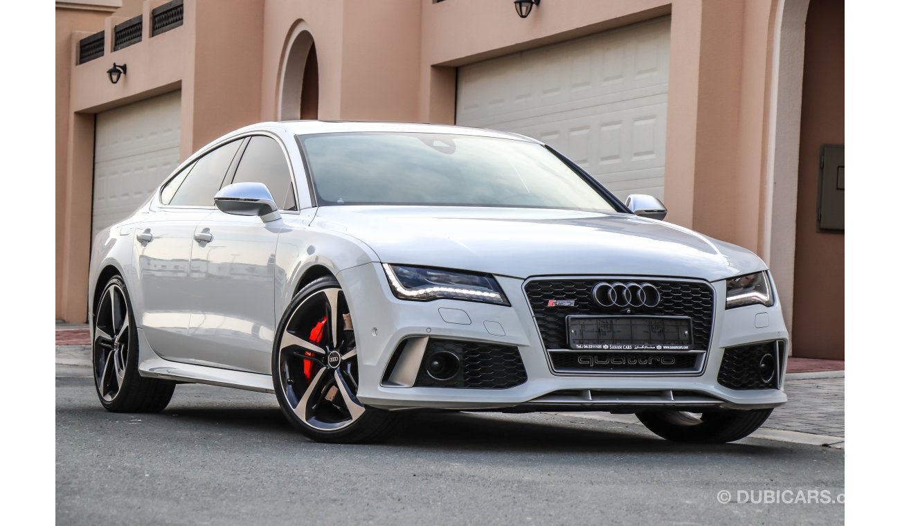 Audi RS7 2015 GCC under Warranty with Zero Down-Payment.