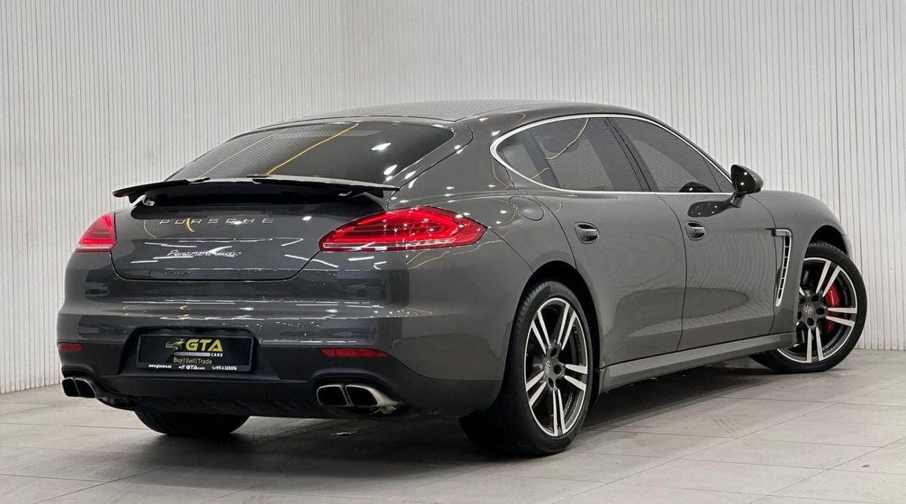 Porsche Panamera 2014 Porsche Panamera Turbo, Very Low Kms, Full Options, Excellent Condition, GCC