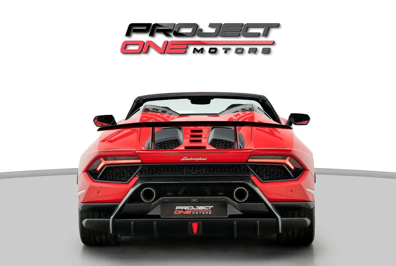Lamborghini Huracan PERFORMANTE SPYDER WITH WARRANTY AND SERVICE CONTRACT