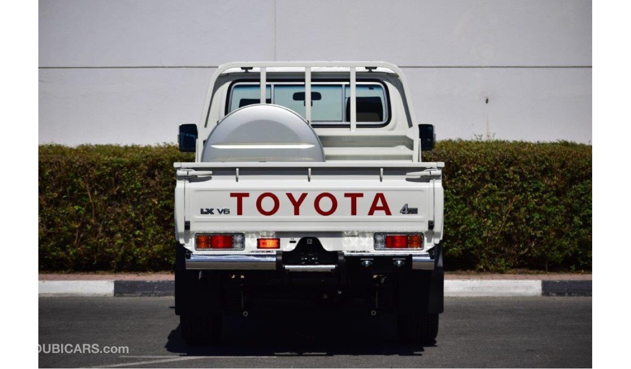 Toyota Land Cruiser Pick Up 79 SINGLE CAB LX-V V6 4.0L PETROL  4WD MANUAL TRANSMISSION