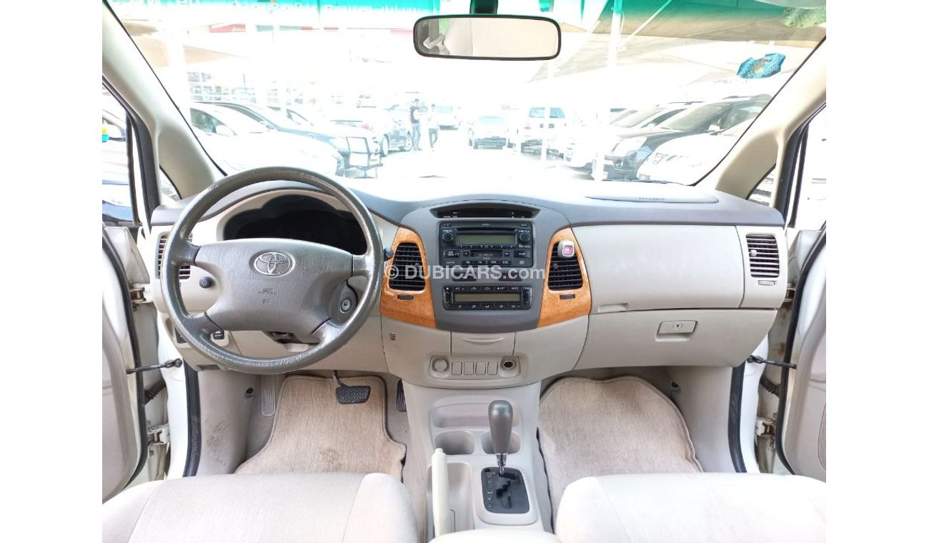 Used Toyota Innova Gulf model 2011, white color inside beige, without ...