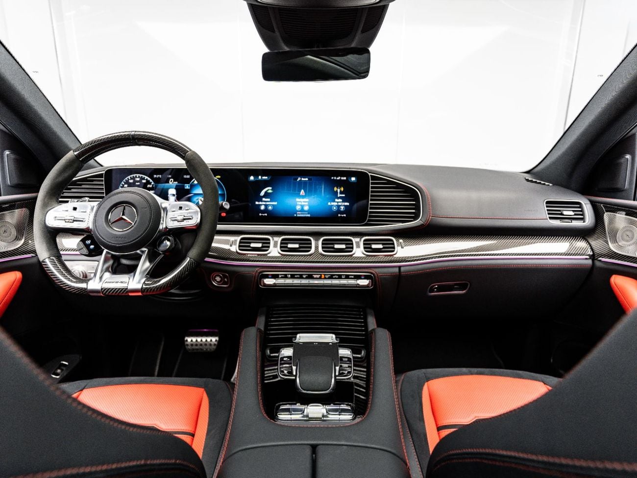 مرسيدس بنز GLE 63 S AMG كوبيه 2023 Mercedes GLE 63 S AMG Coupe, 4.0 TC V8, AWD, 603bhp, 9 Speed Automatic