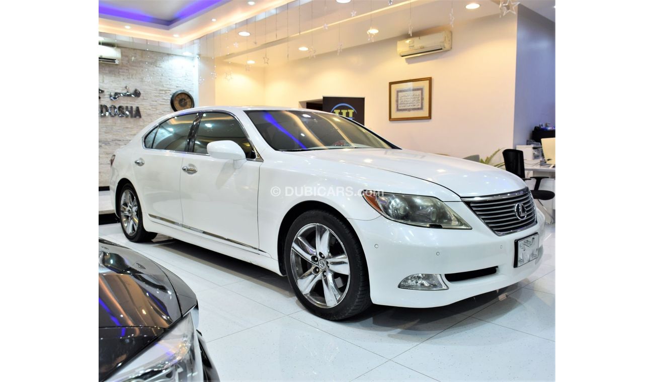لكزس LS 460 Lexus LS460L 2009 Model!! in White Color! American Specs