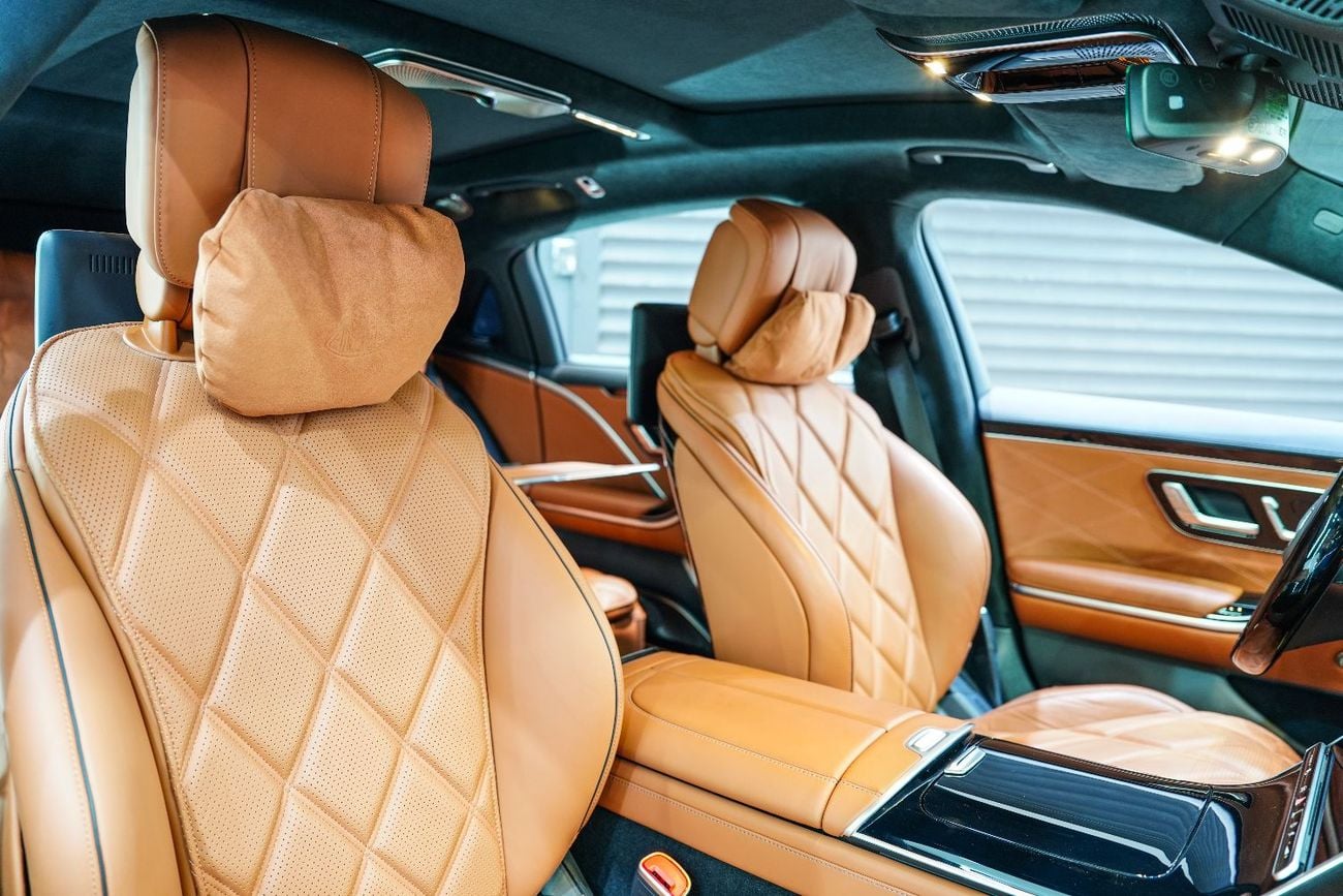 Mercedes Maybach S680 Maybach Maybach Rear Executive Package, Burmester 4D Audio, Gargash Warranty + Service!!