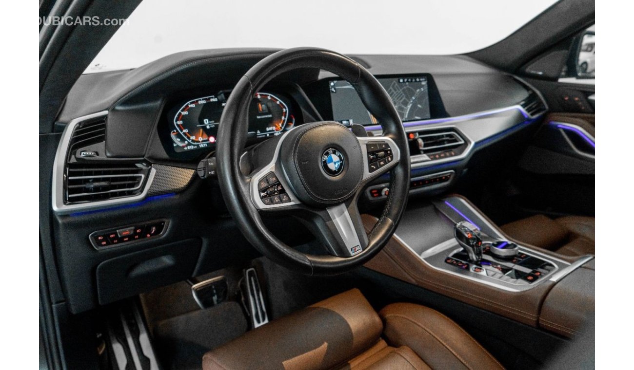 بي أم دبليو X6 50i M سبورت 2020 BMW X6 M50i 523hp / BMW Warranty & Service Contract / Ful Car PPF