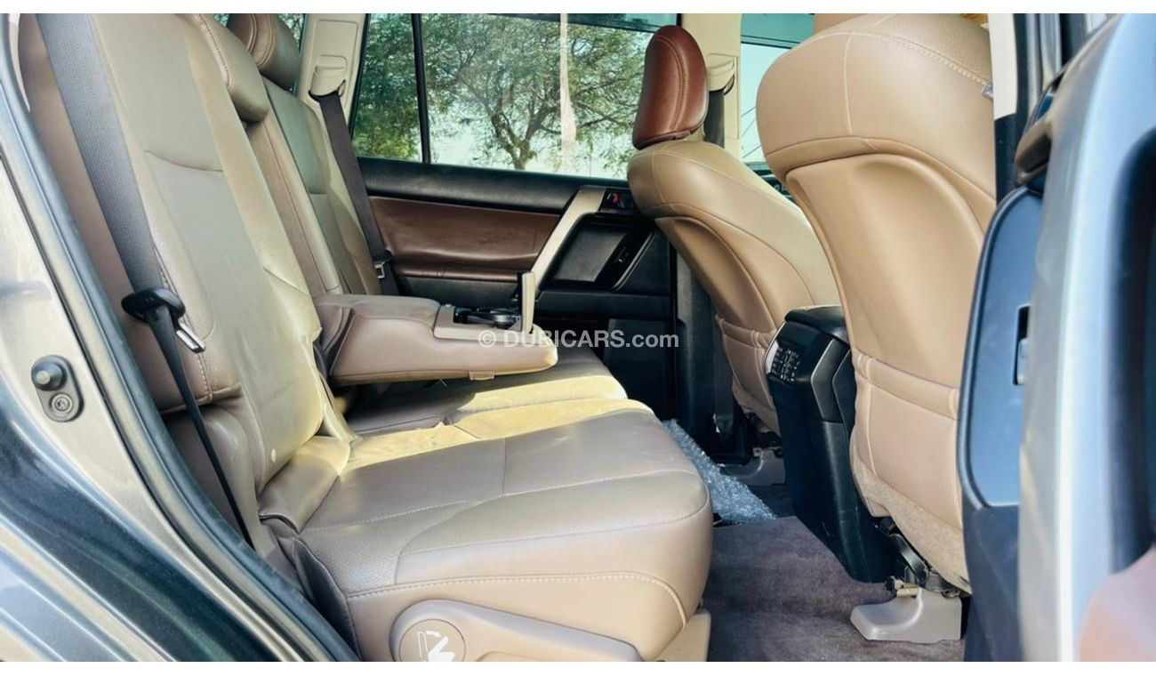 تويوتا برادو 2015 Grey *Limgene Body Kit* V6 4.0 CC Petrol [LHD] Original Leather 7 Electric Seats {Tesla Screen}