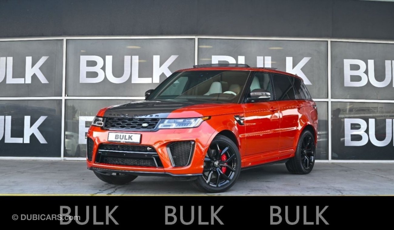 لاند روفر رانج روفر سبورت أس في آر Range Rover Sport SVR !! - 2022 MY - Full Carbon - Original Paint - Brand New - Electric Side Step -