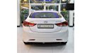 Hyundai Elantra EXCELLENT DEAL for our Hyundai Elantra 2014 Model!! in White Color! GCC Specs