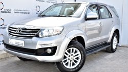 Toyota Fortuner 2.7L EXR 2015 GCC SPECS WITH DEALER WARRANTY