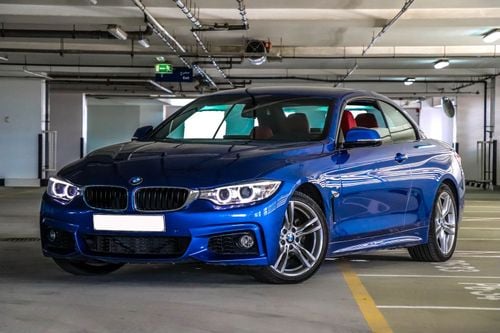 BMW 420i i Convertible M-Kit 2017 GCC under Agency Warranty with Zero Down-Payment.