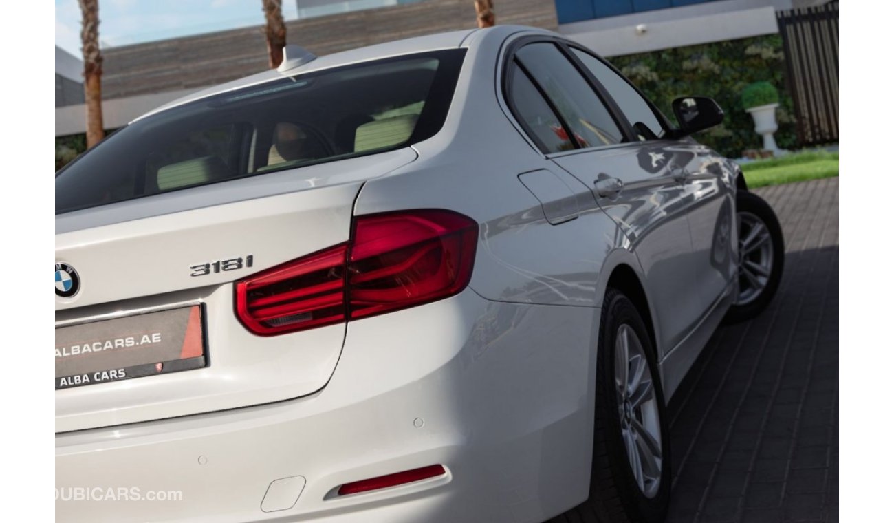 بي أم دبليو 318i i | 1,369 P.M  | 0% Downpayment | Excellent Condition!