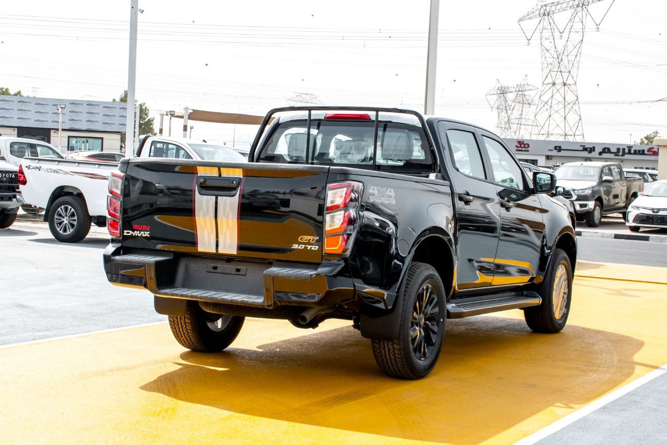 إيسوزو D ماكس إيسوزو دي-ماكس GT كبينة مزدوجة 4x4 – محرك ديزل توربو 3.0 لتر | جاهز للتصدير