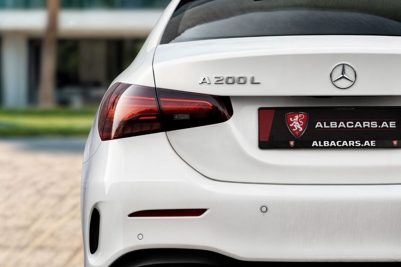 مرسيدس بنز A 200 L Sedan | 2,448 P.M  | 0% Downpayment | Excellent Condition!