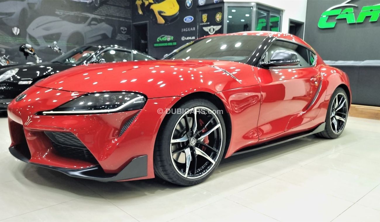 Toyota Supra GR TOYOTA SUPRA 2020 GCC LOW MILEAGE ONLY 29K KM IN IMMACULATE CONDITION FOR 179K AED