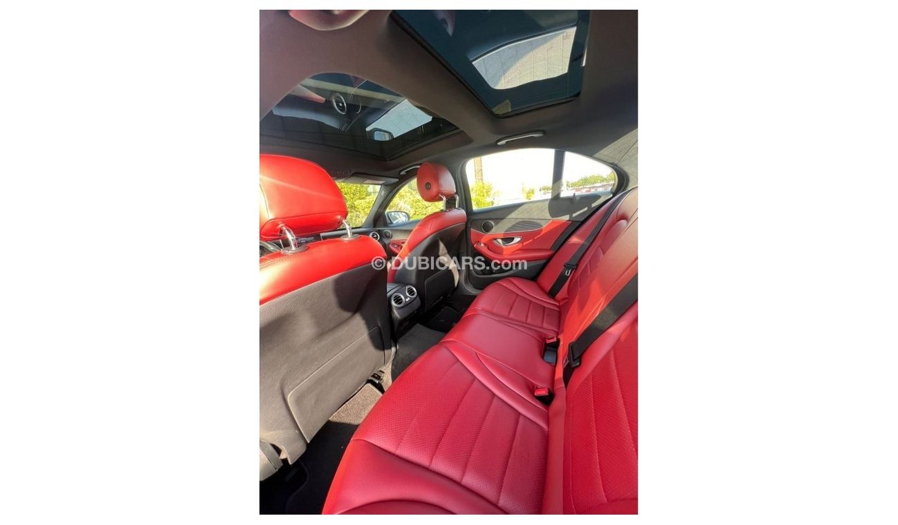 Mercedes-Benz C 200 AMG Pack Mercedes C200 AMG  Panoramic  2017 GCC  Under Warranty