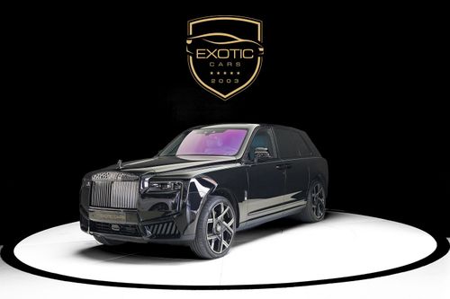 Rolls Royce Cullinan BLACK BADGE