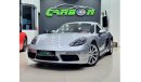 Porsche 718 Cayman Std SPECIAL SUMMER OFFER PORSCHE CAYMAN 718 2018 GCC IN IMMACULATE CONDITION WITH ONLY 45K KM