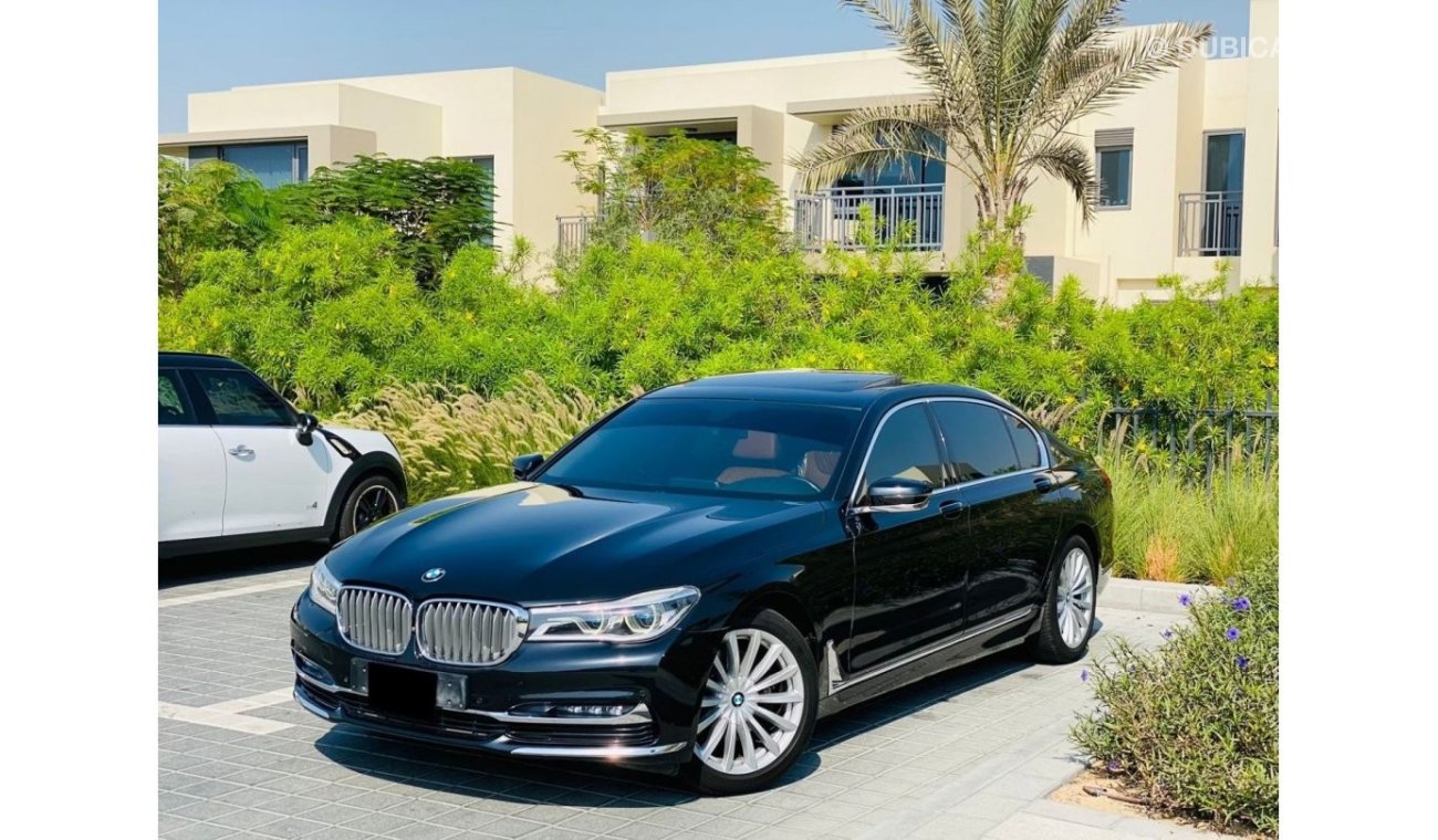 بي أم دبليو 740 2480/- P.M || BMW 740 LI || GCC || FSH || Top Variant || Immaculate Condition