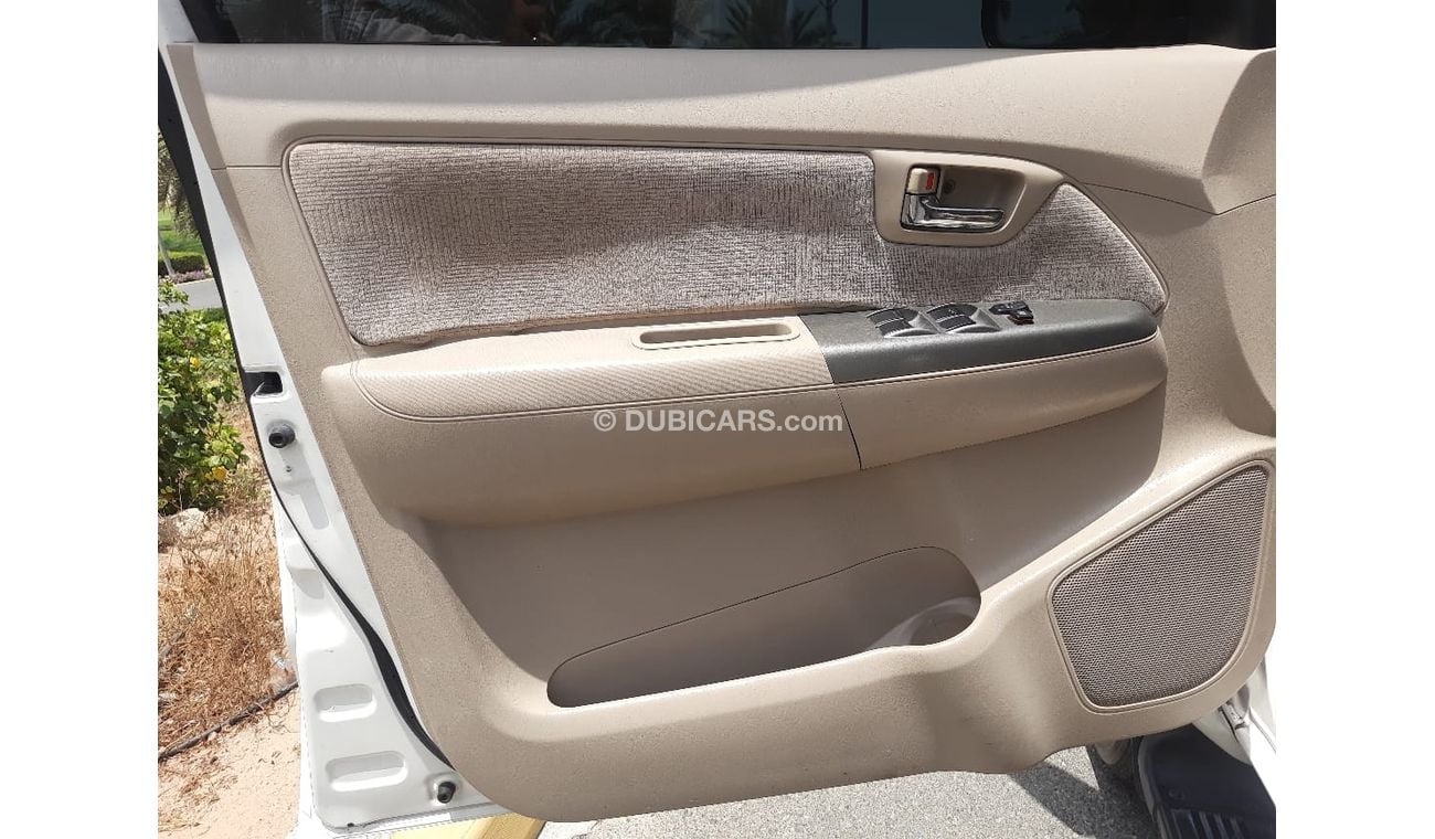 تويوتا فورتونر تويوتا فورشنر 2008 مواصفات خليجي دفع رباعي فل اتوماتيك بحاله ممتازه جدا