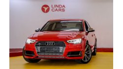 أودي S4 Audi S4 2018 GCC under Agency Warranty with Zero Down-Payment.