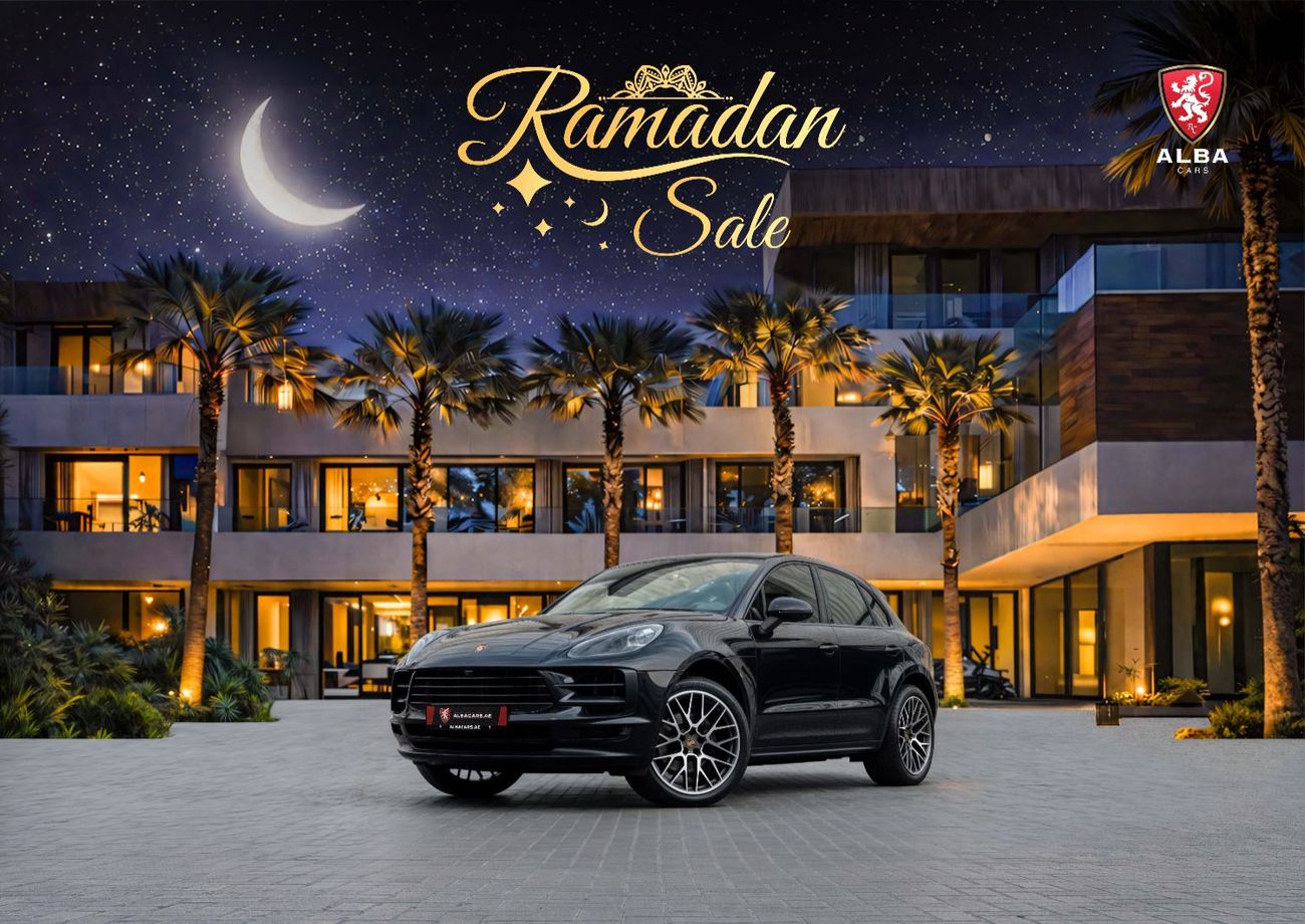 بورش ماكان 2,840 P.M | 0% Downpayment | Macan Standard | Porsche Service History! | Ramadan Offer!