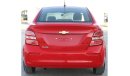 Chevrolet Aveo Chevrolet Aveo 2019 GCC RED Excellent condition without accident