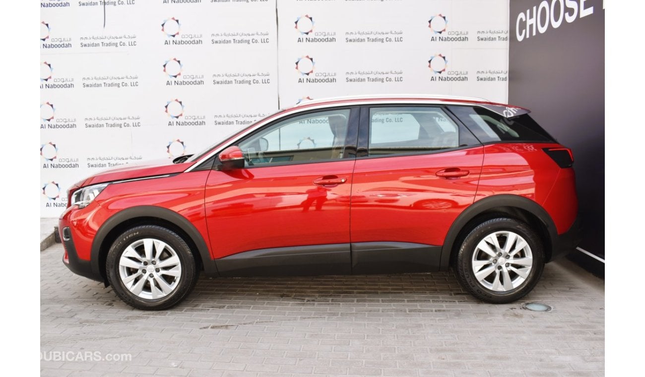 Peugeot 3008 AED 1119 PM | 1.6L ACTIVE GCC AGENCY WARRANTY UP TO 2025 OR 100K KM
