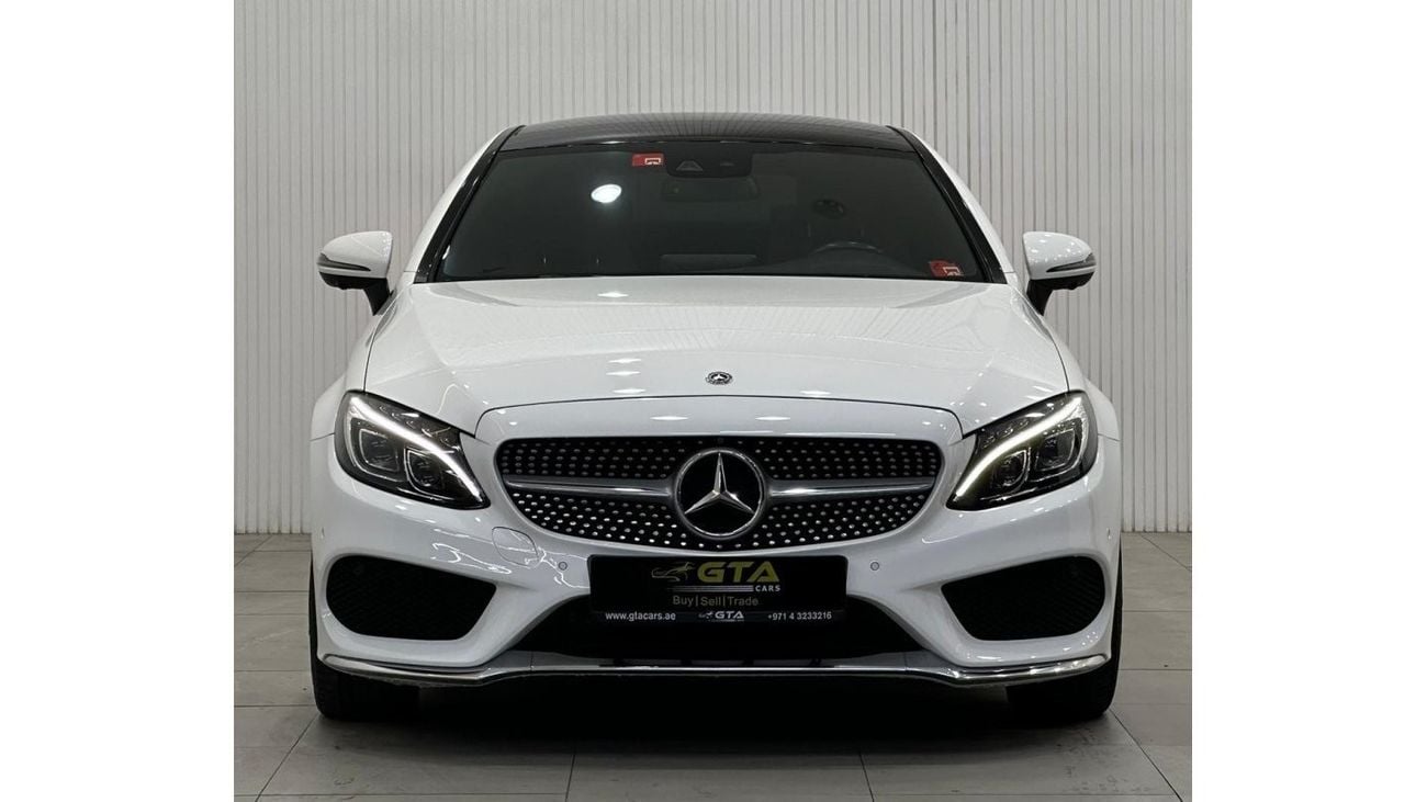 Mercedes-Benz C 300 Coupe 2018 Mercedes Benz C300 AMG Coupe, Warranty, Full Service History, Full Options, Low Kms, GCC