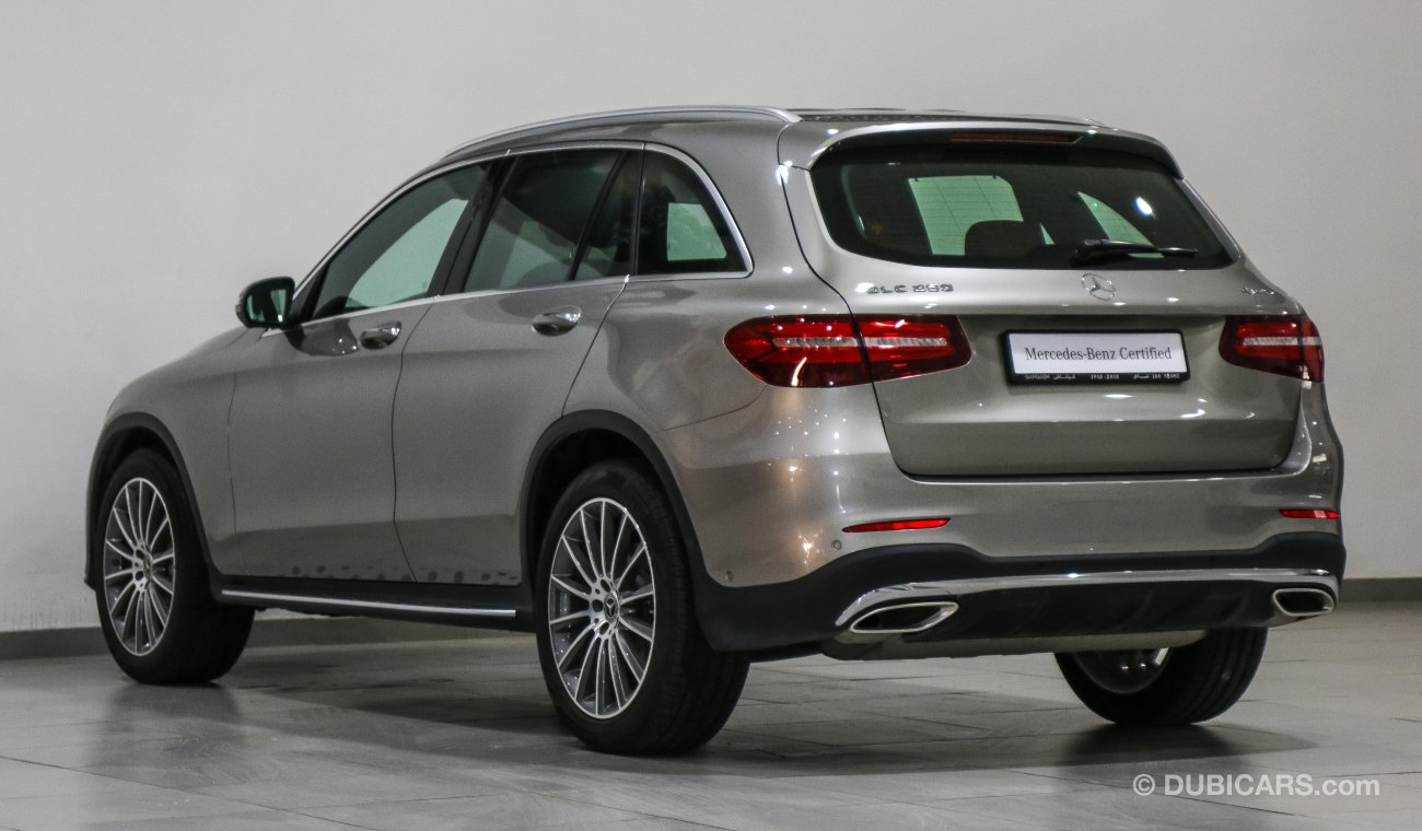 Mercedes-Benz GLC 250 4Matic 2019 MY with 4 years of service and 5 years of warranty