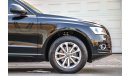 Audi Q5 2.0T quattro AED 1355 PM with 0% Down payment