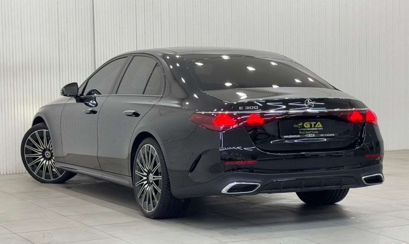 Mercedes-Benz E300 AMG 2024 Mercedes Benz E300 AMG, 2029 Mercedes Warranty + Service Pack, Full Options, Very Low Kms,