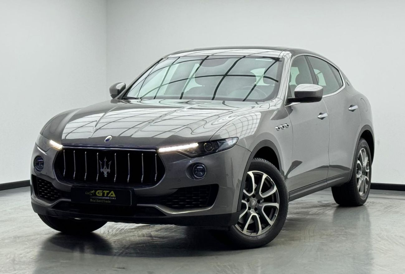Maserati Levante Std 3.0L (350 HP) 2017 Maserati Levante, Service History, Fully Loaded, Excellent Condition, GCC