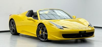 فيراري 458 سبايدر 2012 Ferrari 458 Spider ,Al Tayer Service History ,Excellent Condition ,GCC Specs