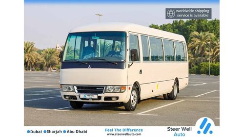 ميتسوبيشي روزا 2019 | Long Body 26 Seater | Manual Transmission - Diesel | GCC - Book Now