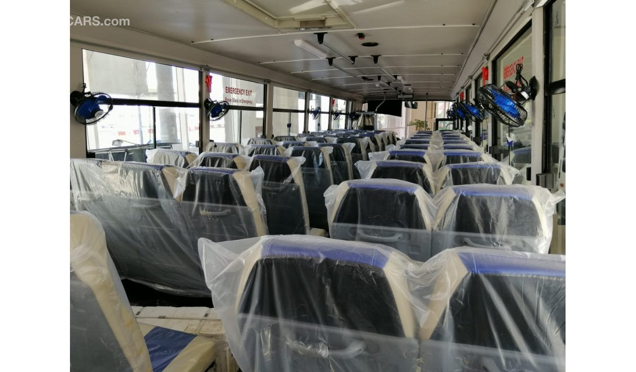 تاتا ستاربس Non A/C, 66+1 Seater BUS (High Roof) With Head Rest and Seat Belt