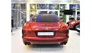 بورش باناميرا أس Amazing Porsche Panamera S 2010 Model!! in Red Color! GCC Specs