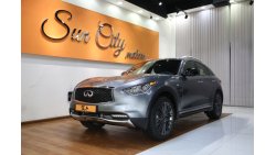 Infiniti QX70 AED 2025/MONTH ((WARRANTY TILL 08/2021 )) 2018 INFINITI QX70 LUXURY 3.7L V6 - IMMACULATE CONDITION