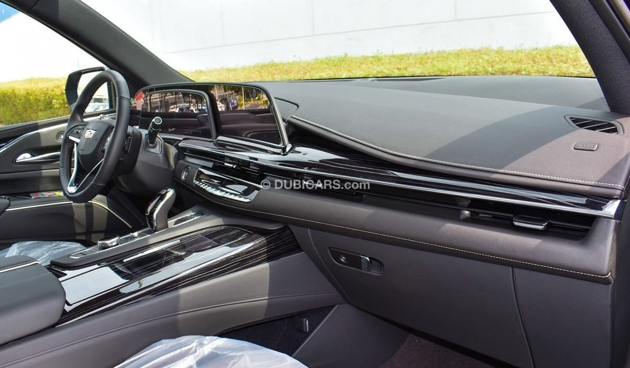 Cadillac Escalade Cadillac Escalade Sport ESV V8 4WD | Black Interior with Rear Entertainment | GCC Specs | 2023