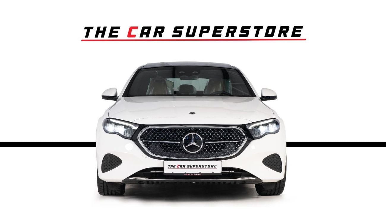 مرسيدس بنز E200 Avantgarde Exterior Package-20 Inch AMG Rims-Chrome Package