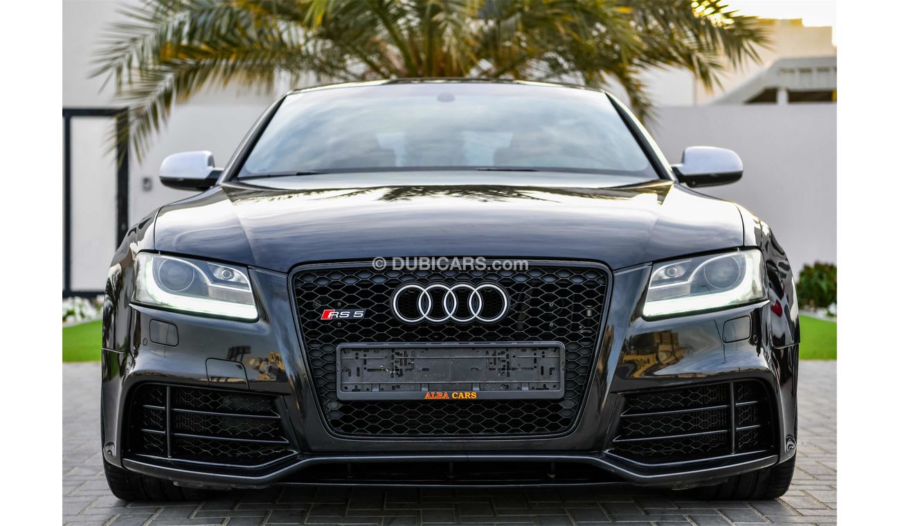 Audi RS5 4.2L V8 - 2011 - Under Warranty - AED 2,113 per month - 0% Downpayment