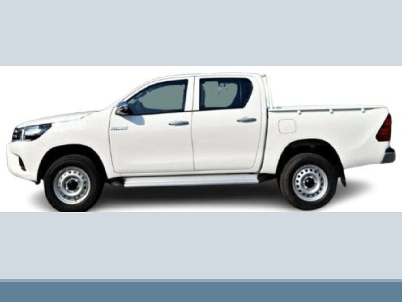 Toyota Hilux ECT0038 - Toyota Hilux DCab Pick Up DLXG - 2.7L Petrol Auto 4wd White/Red