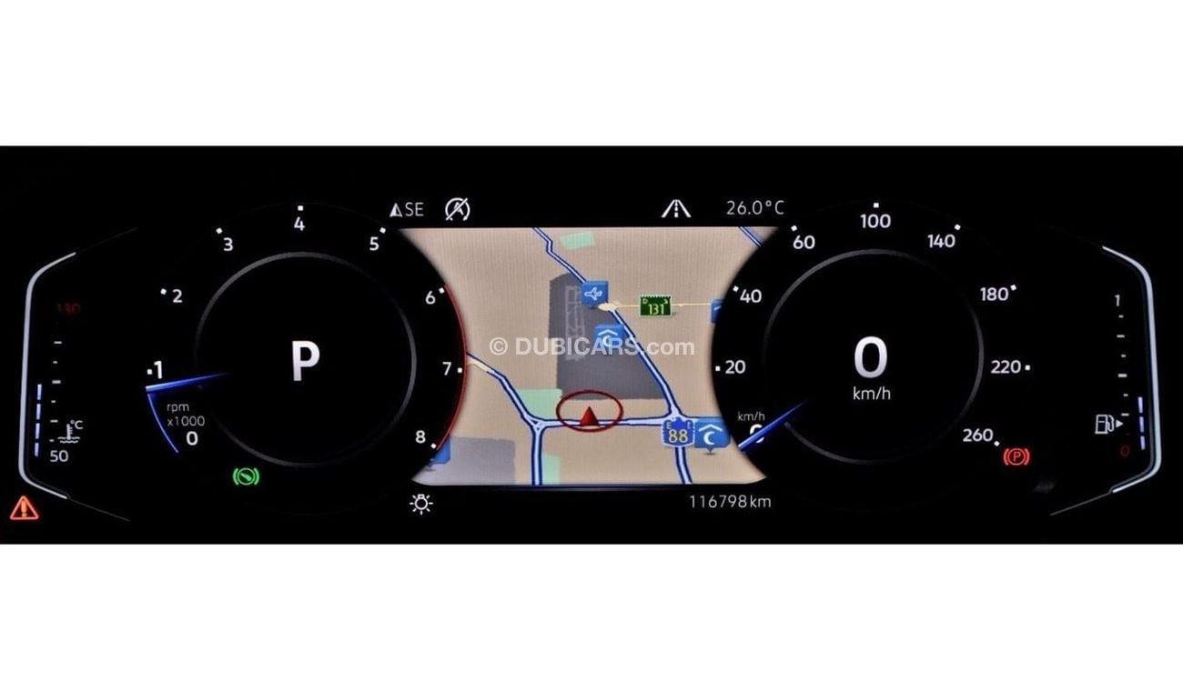 Volkswagen Tiguan EXCELLENT DEAL for our Volkswagen Tiguan R-Line 4Motion ( 2019 Model ) in Beige / Silver Color GCC S