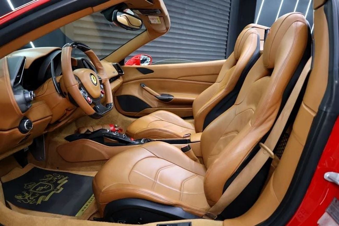 فيراري 488 سبايدر STD 2017 Ferrari 488 Spider, Carbon Exterior/Interior, Passenger Display, GCC Specs!!