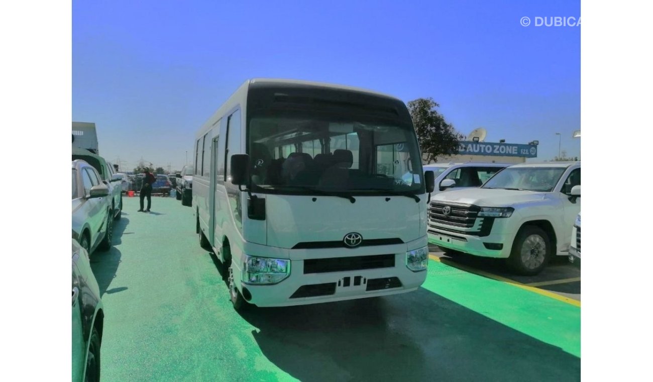 Toyota Coaster 22 seats with fridge and 3 point seat plat