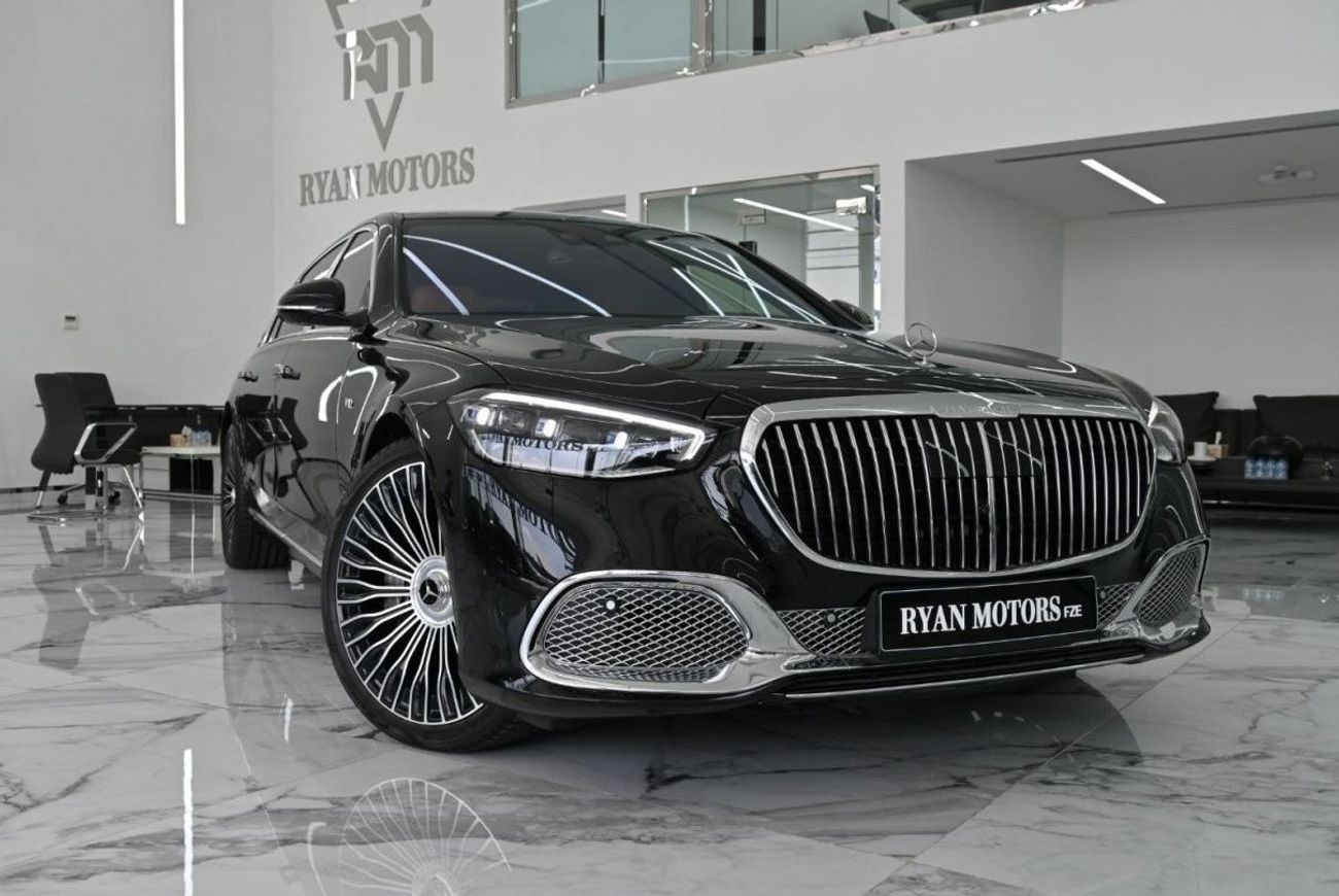 مرسيدس بنز S 680 Mercedes Maybach S680 621-hp 6.0L V12 Biturbo, 9G-TRONIC automatic transmission, Color Black, Model
