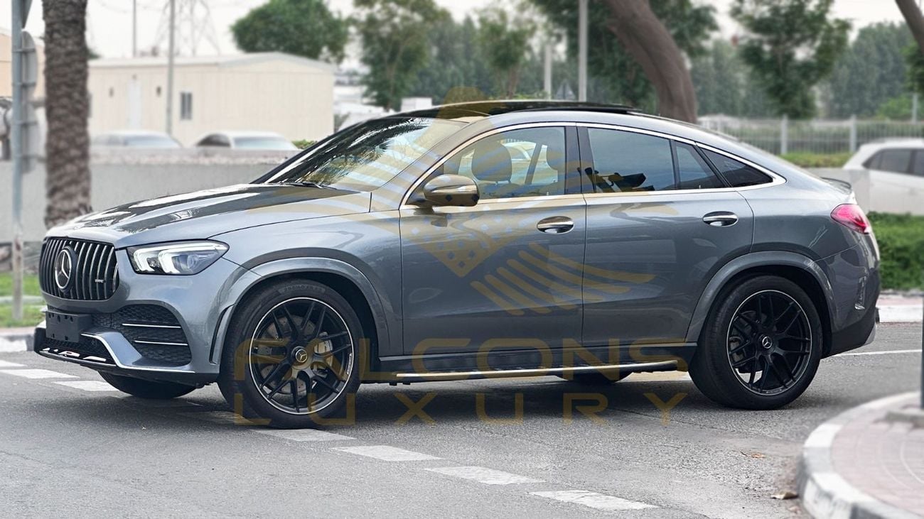 مرسيدس بنز GLE 53 AMG COUPE 4MATIC+ مرسيدس بنز GLE 53 كوبيه موديل 2021، طلاء أصلي، مواصفات AMG الخليجية