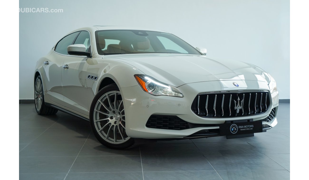 مازيراتي كواتروبورتي 2017 Maserati Quattroporte S (Low Mileage – Maserati Warranty)